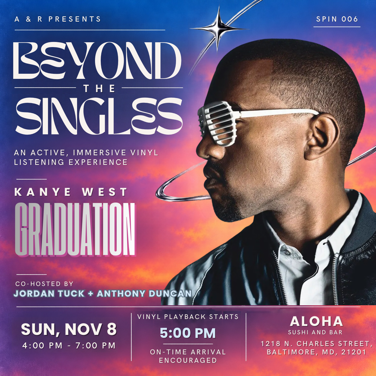 Beyond the Singles Presents: Kanye West’s Graduation | A Full-Album Vinyl Listening Experience